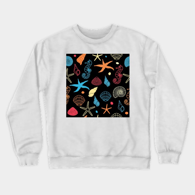 sea shells Crewneck Sweatshirt by Kane Business 